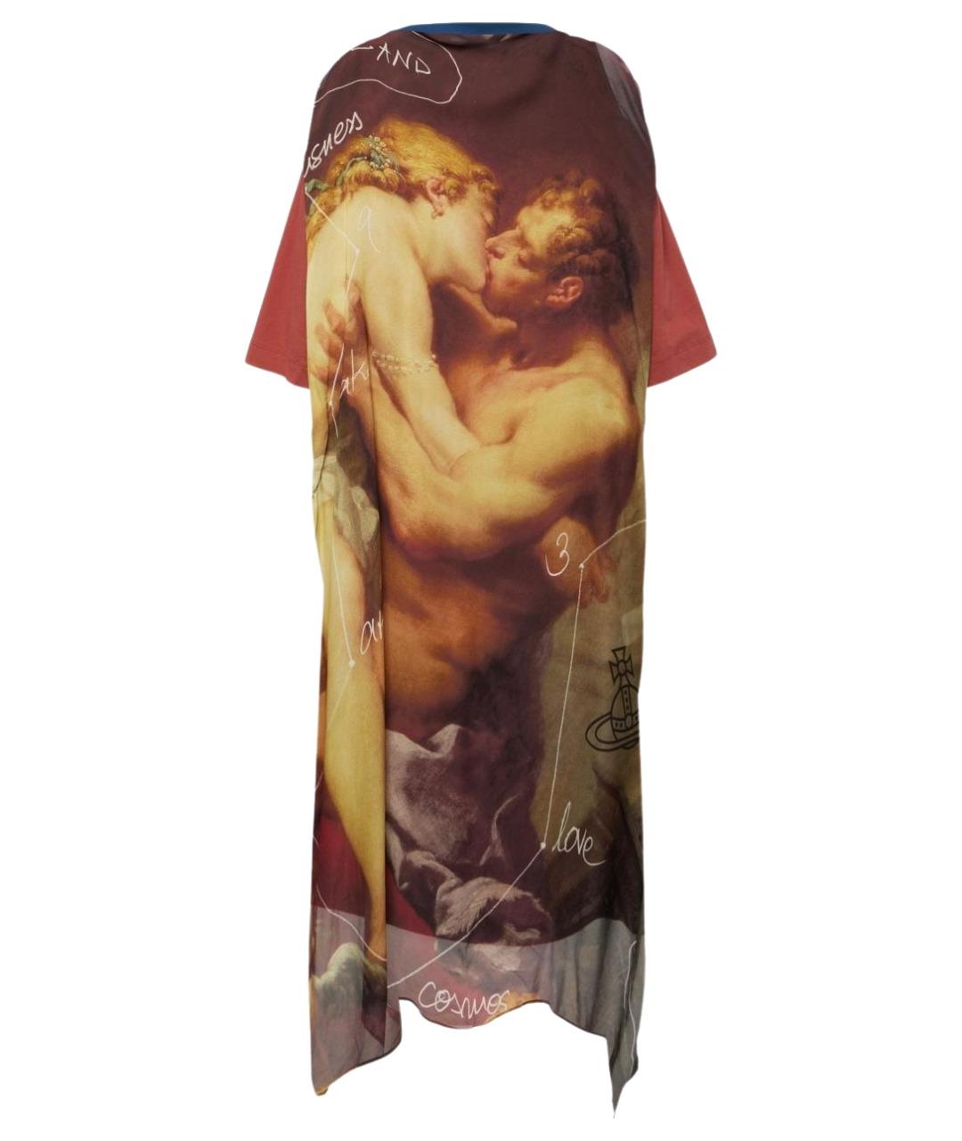 VIVIENNE WESTWOOD Мульти хлопковое платье, фото 1