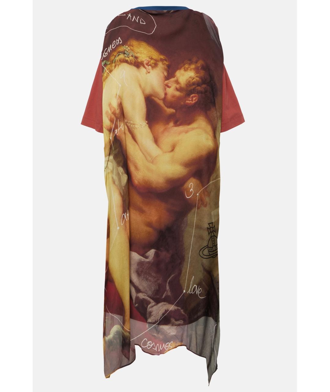 VIVIENNE WESTWOOD Мульти хлопковое платье, фото 6