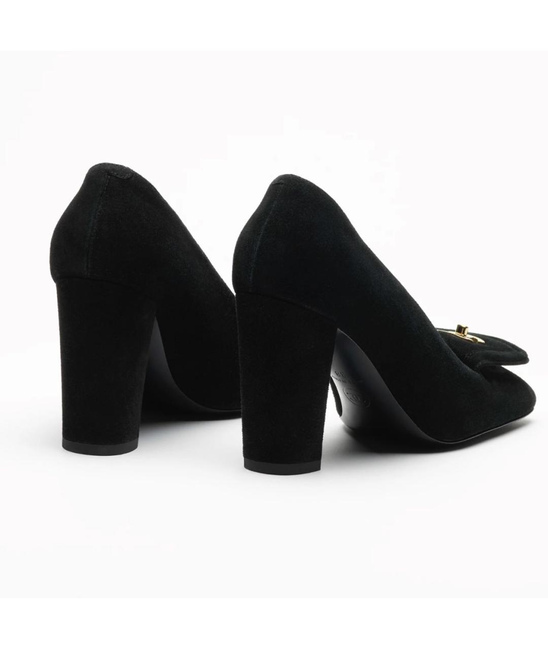CHANEL Черные замшевые туфли, фото 2