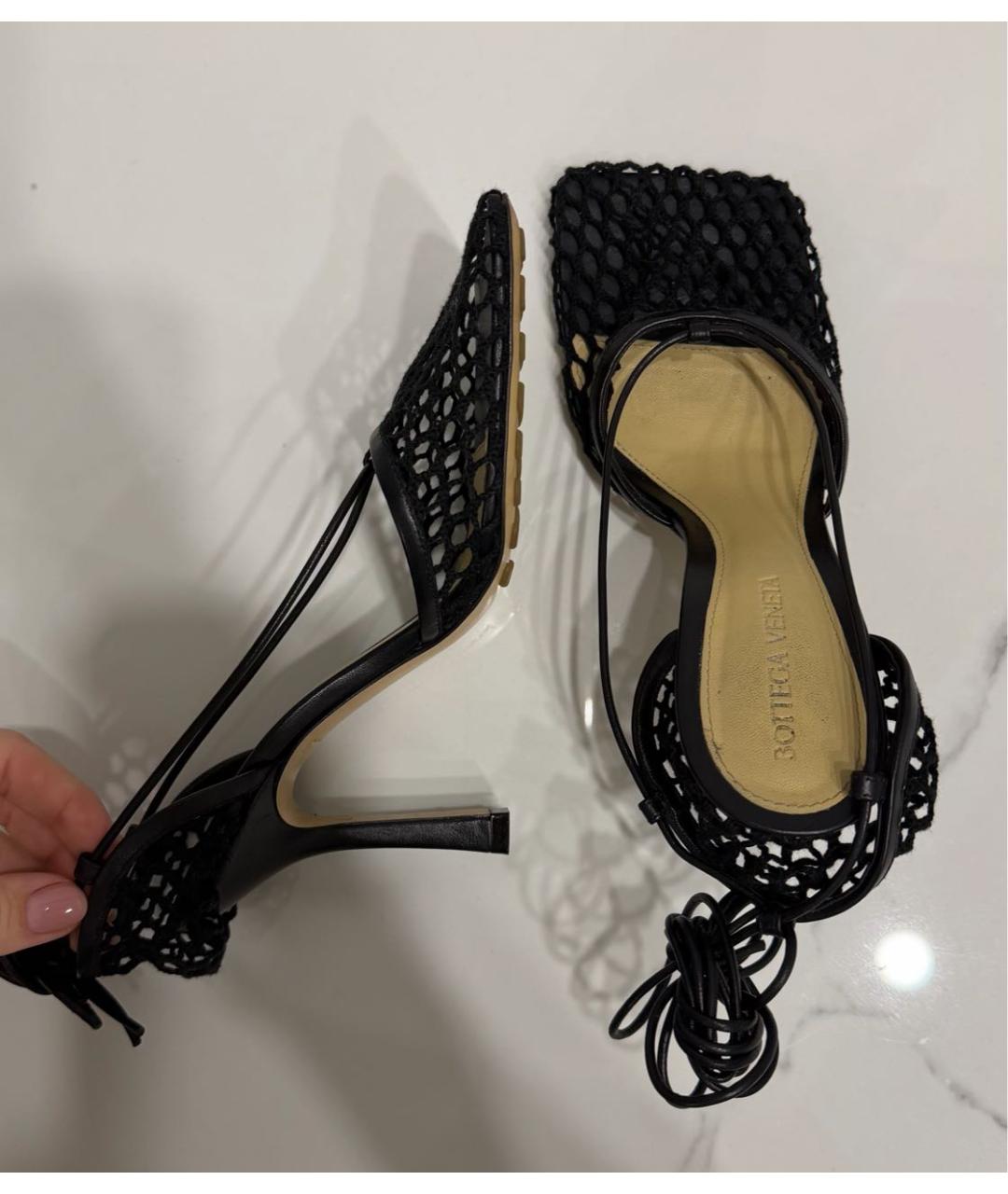 BOTTEGA VENETA Черные туфли, фото 4