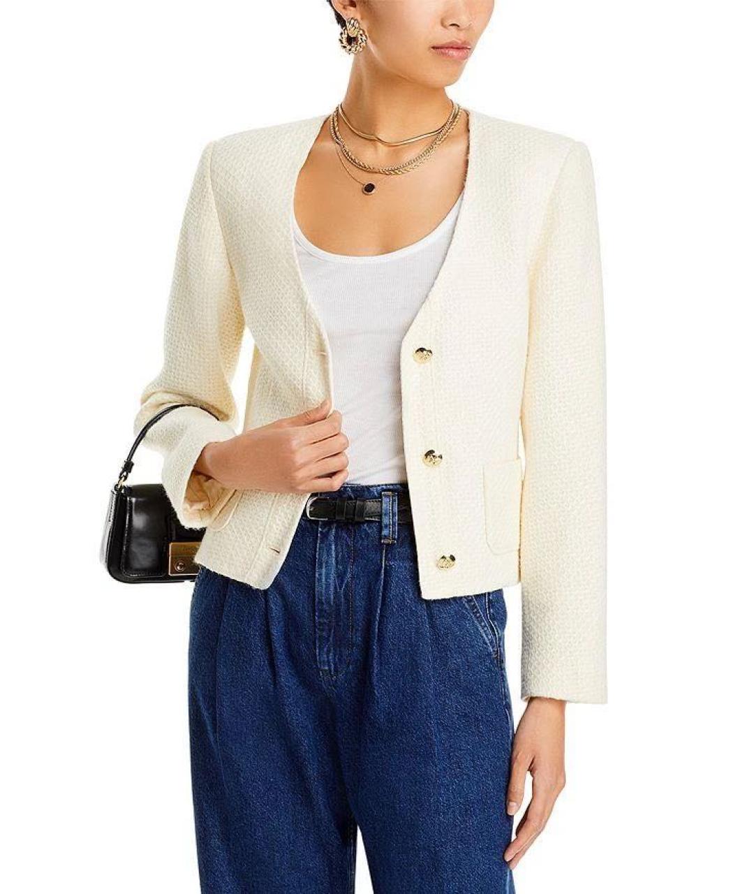 ANINE BING Бежевый жакет/пиджак, фото 8