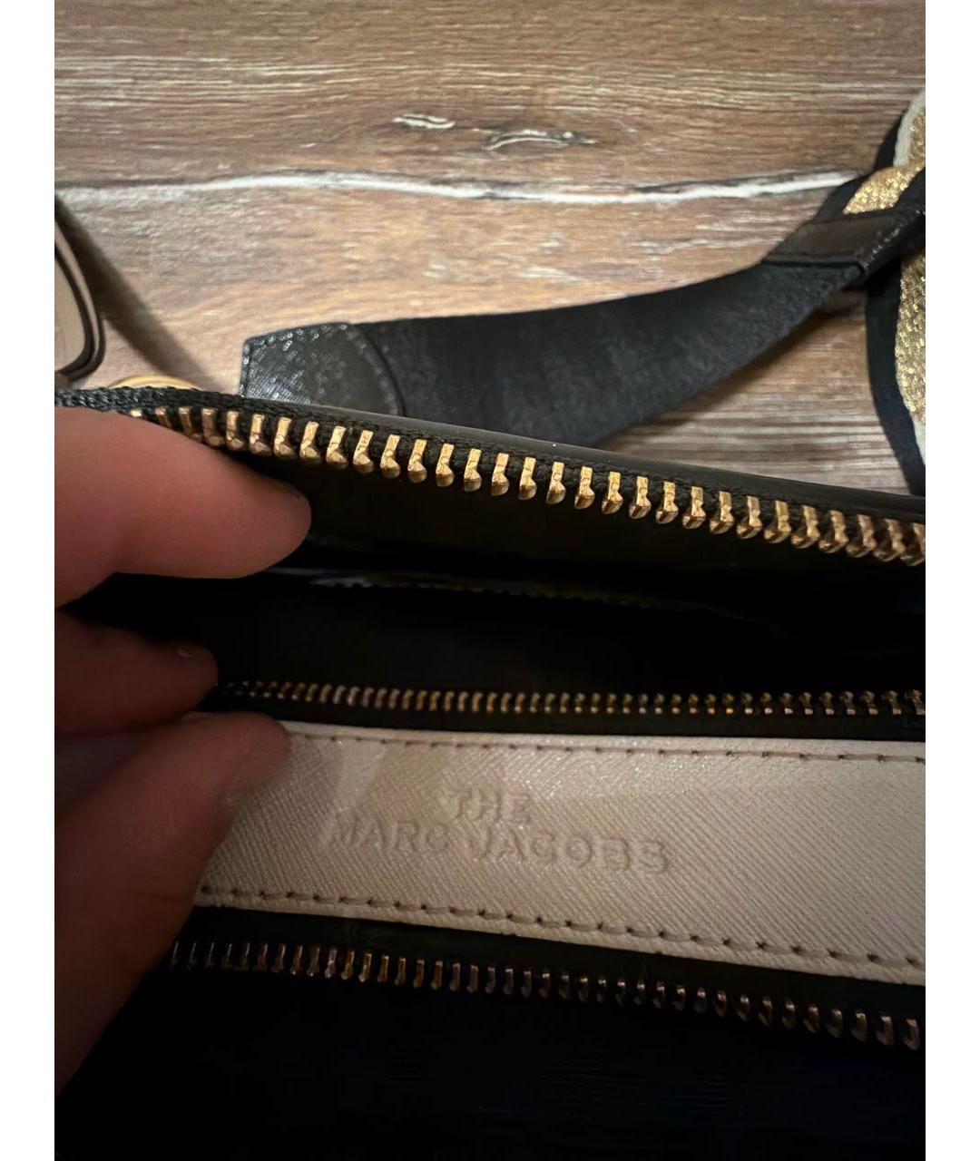 MARC JACOBS Бежевая кожаная сумка через плечо, фото 6