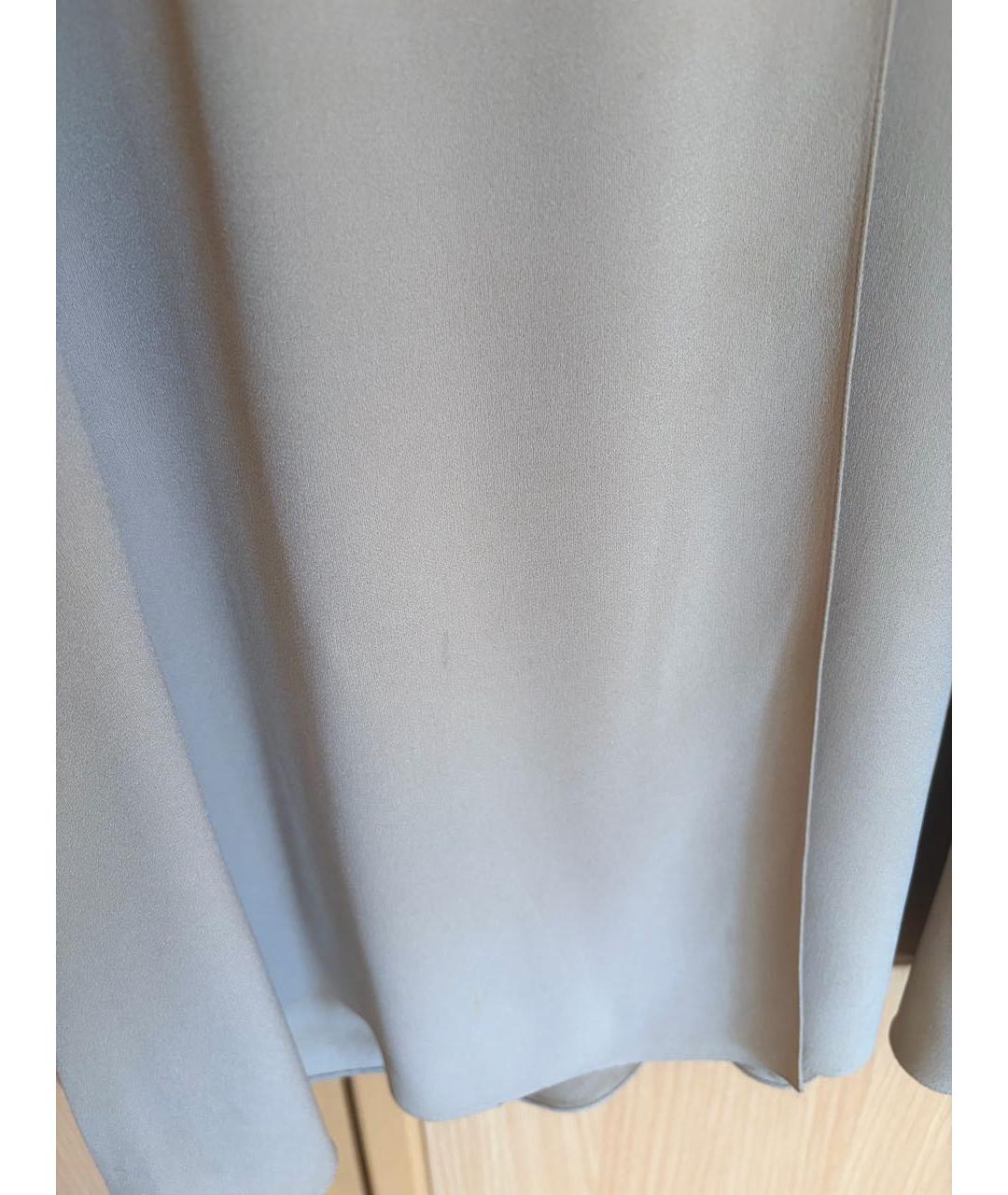 RALPH LAUREN PURPLE LABEL Бежевое вискозное повседневное платье, фото 5