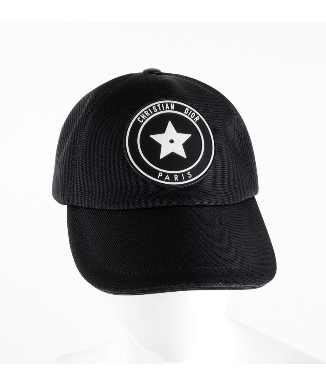 CHRISTIAN DIOR Черная хлопковая кепка, фото 7
