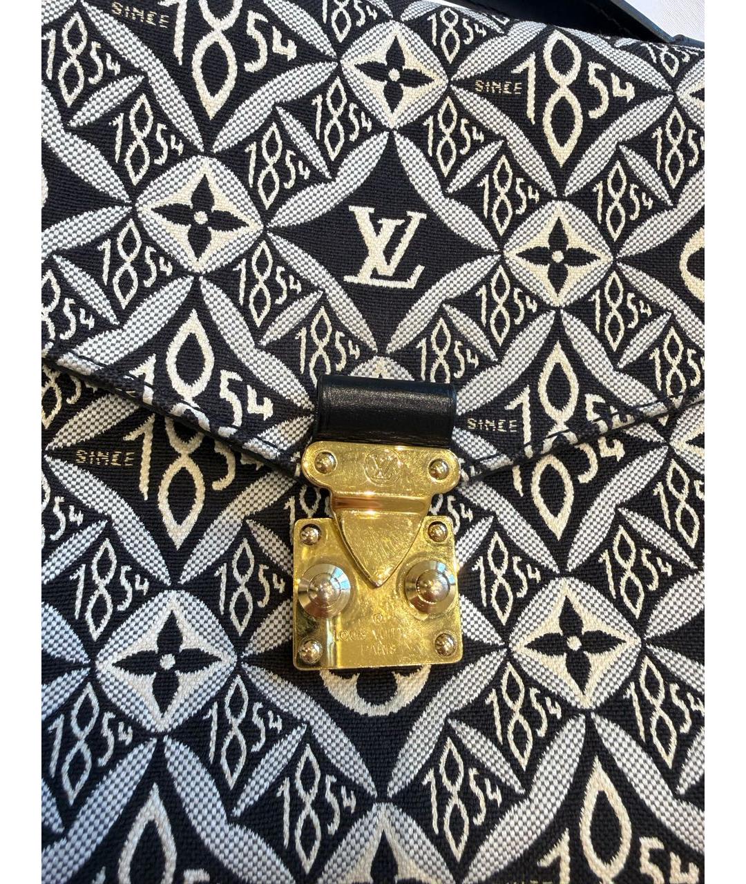 LOUIS VUITTON Черная сумка через плечо, фото 5