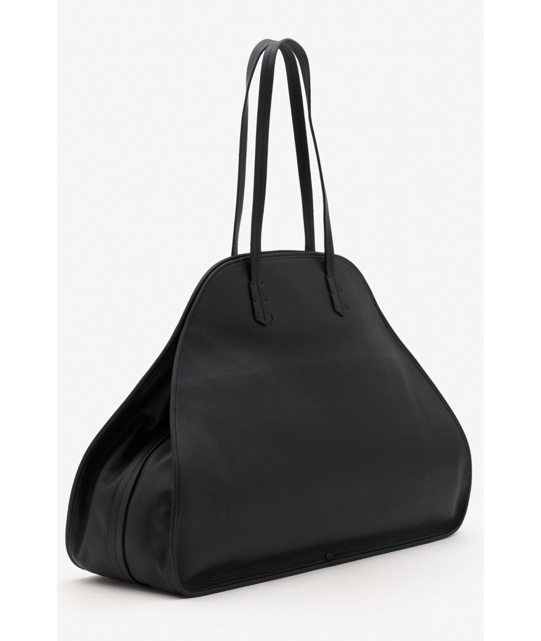 VIVIENNE WESTWOOD Черная кожаная сумка через плечо, фото 4