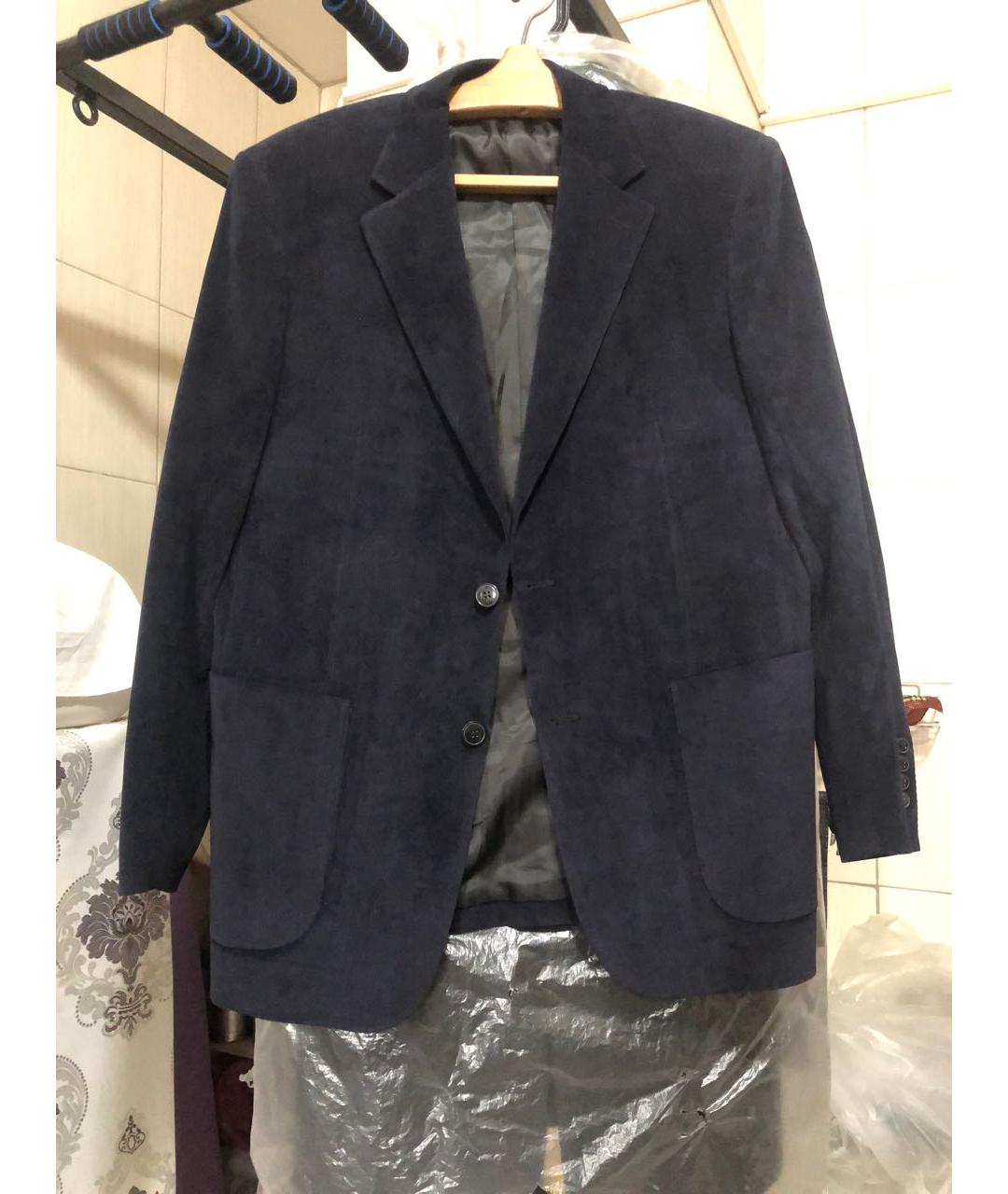 DOLCE&GABBANA Черный бархатный пиджак, фото 3