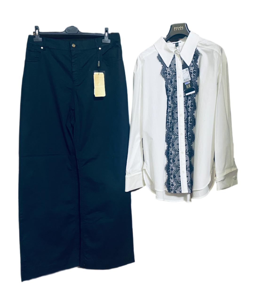 ESCADA Мульти хлопко-эластановый костюм с брюками, фото 9