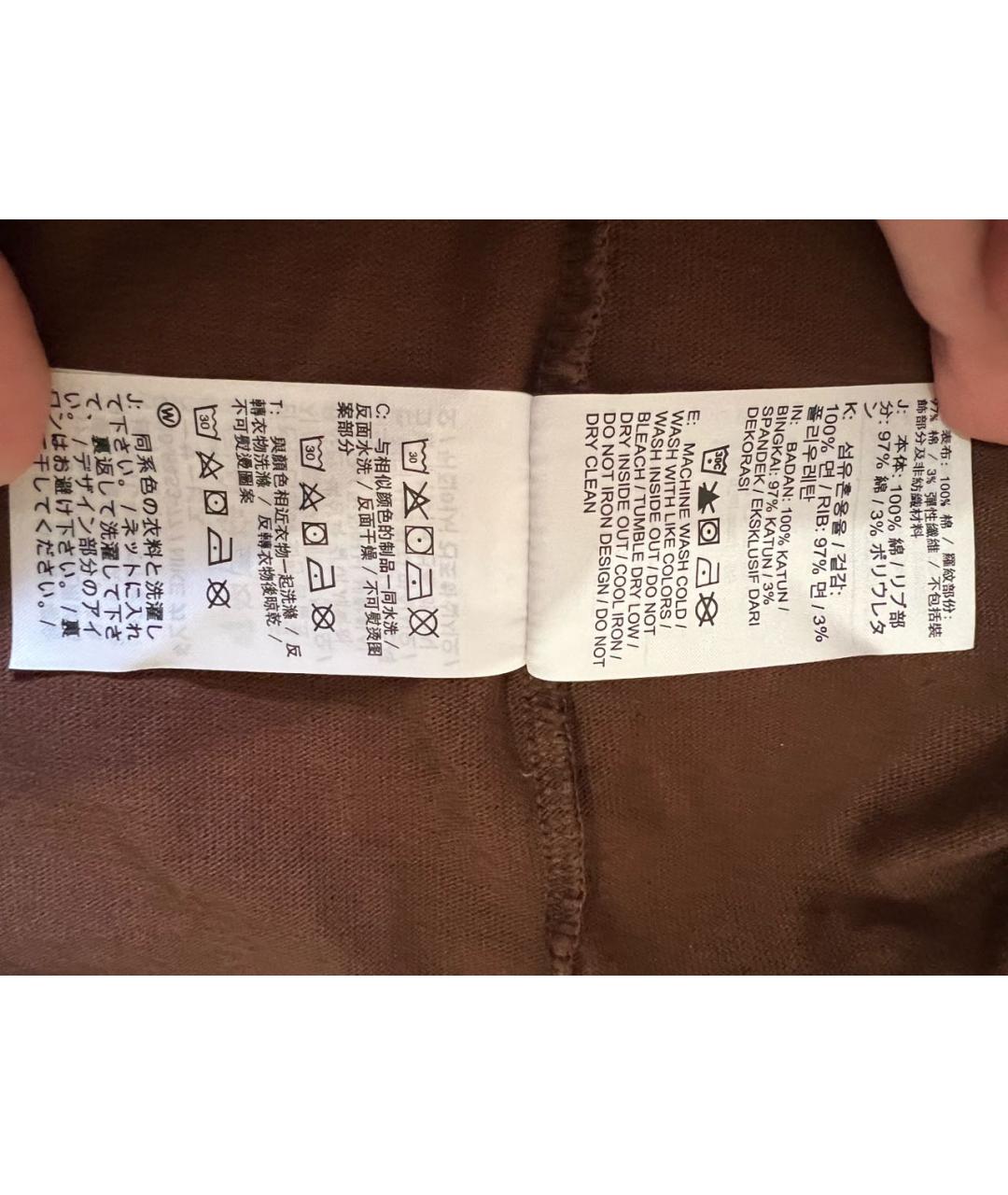 CACTUS JACK BY TRAVIS SCOTT Коричневая футболка, фото 6