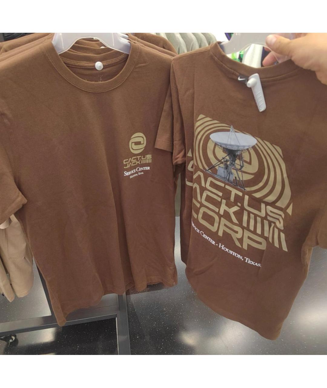 CACTUS JACK BY TRAVIS SCOTT Коричневая футболка, фото 8
