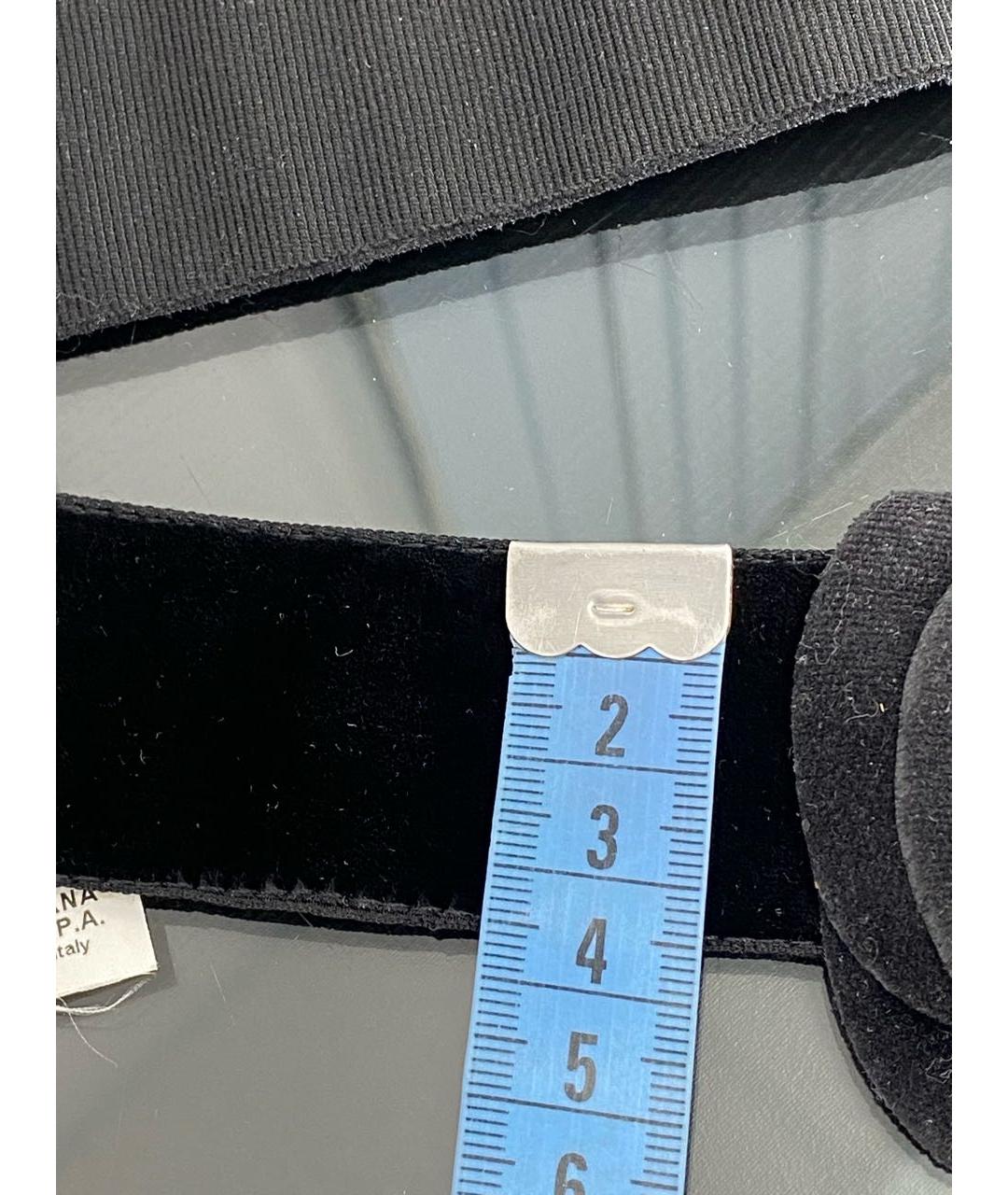 DOLCE&GABBANA Черный ремень, фото 8