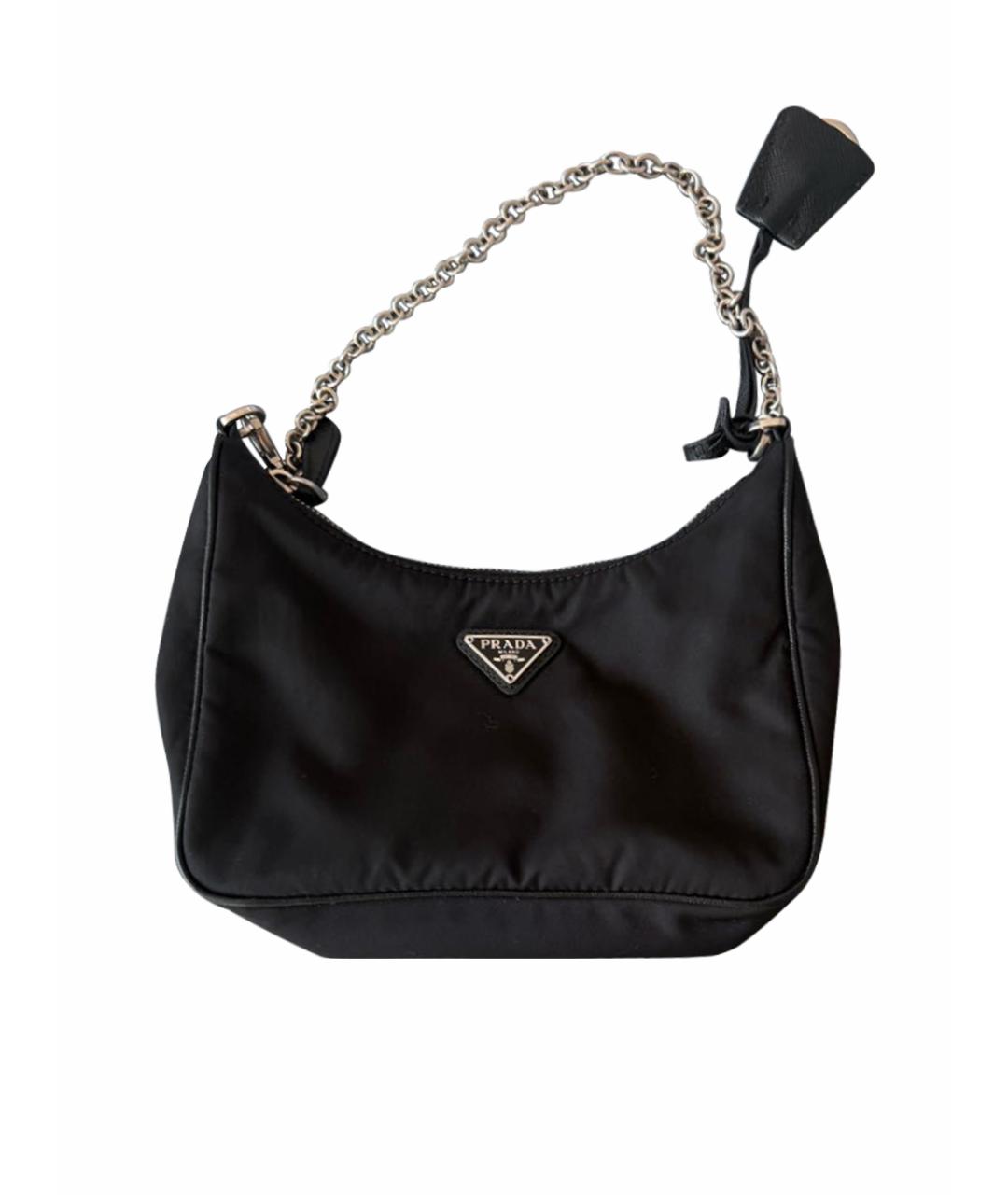 PRADA Черная сумка через плечо, фото 1