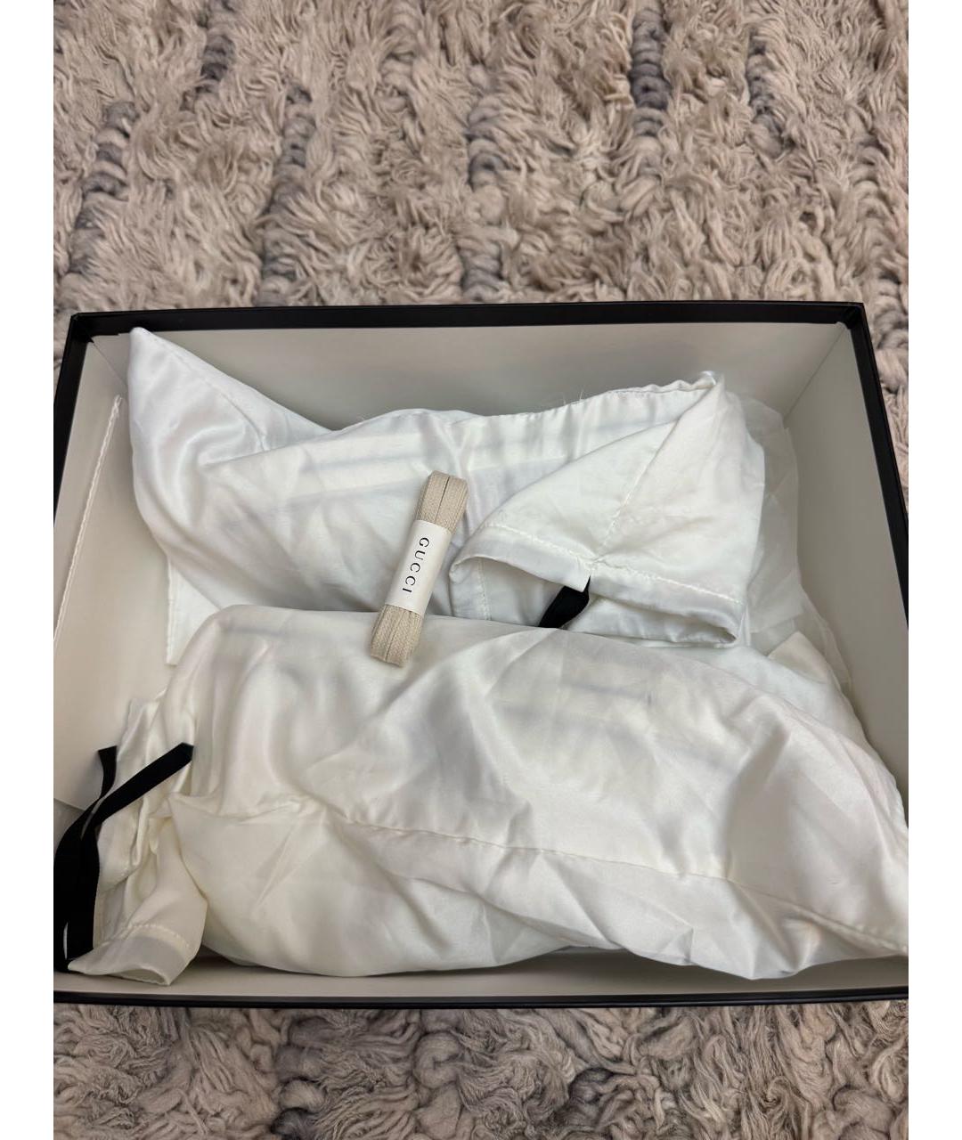 GUCCI Белые высокие кроссовки / кеды, фото 6