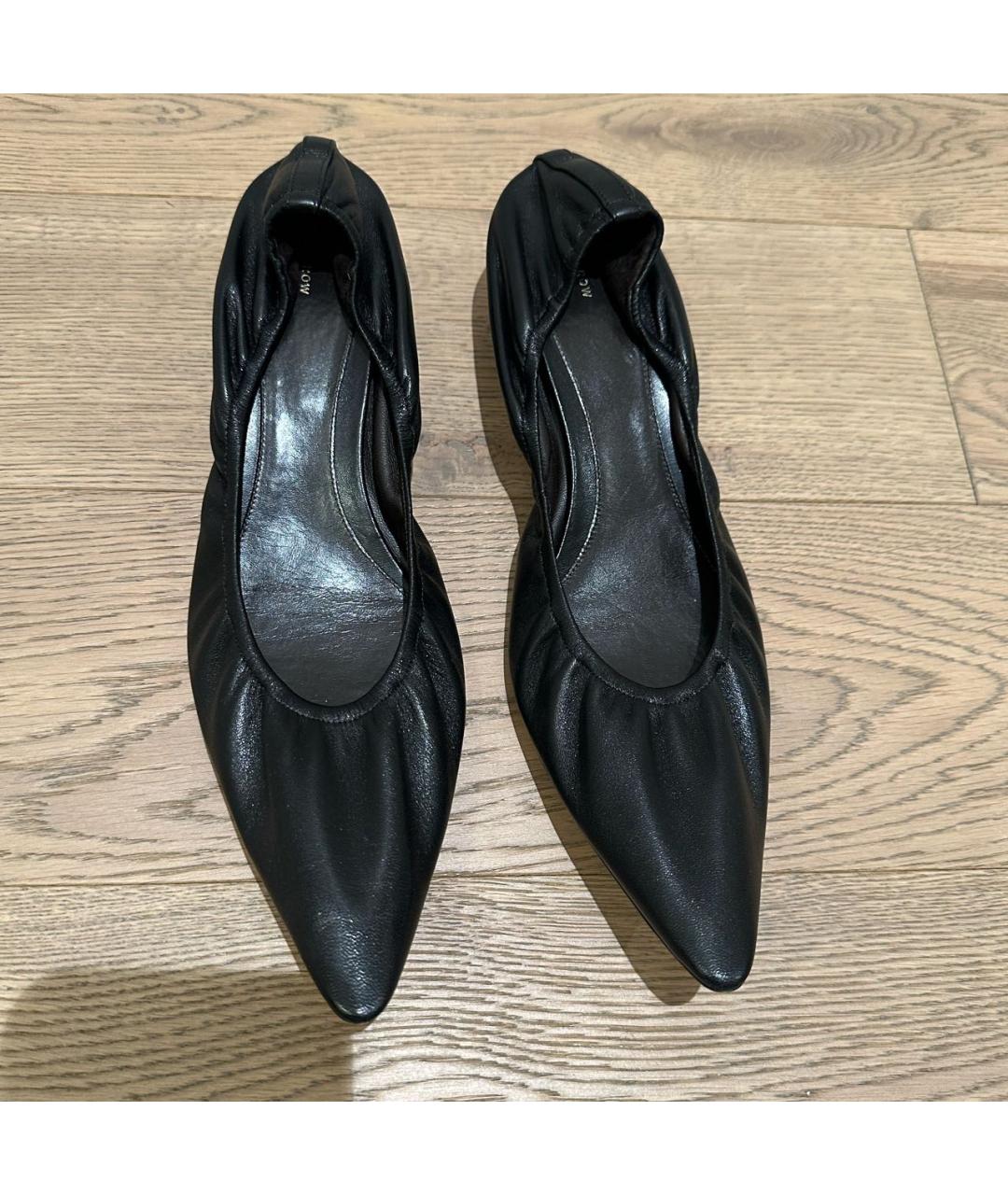 THE ROW Черные кожаные туфли, фото 2