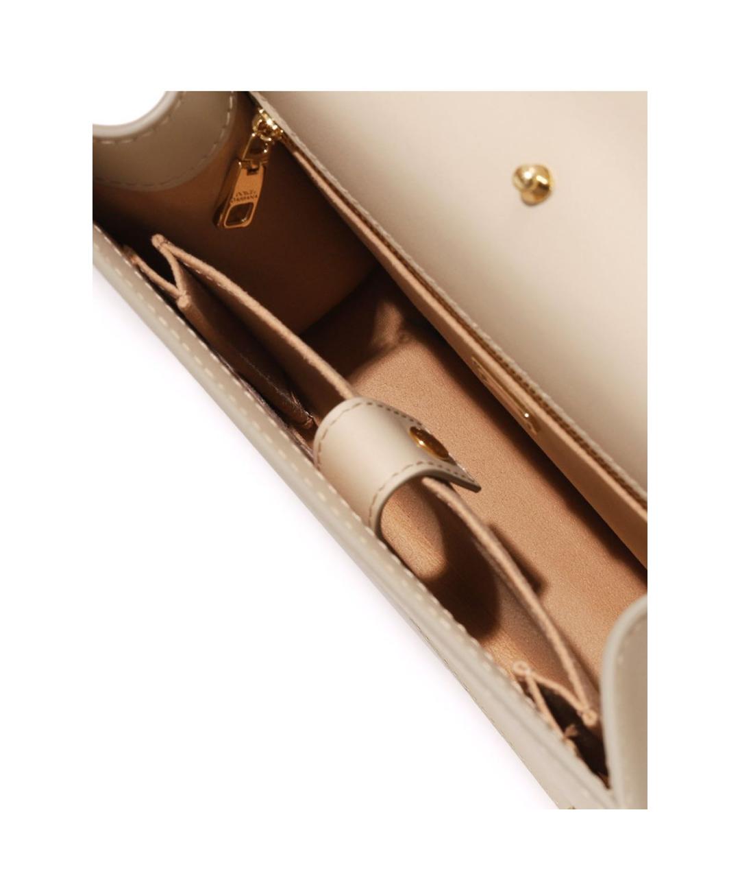 DOLCE&GABBANA Бежевая сумка через плечо, фото 4