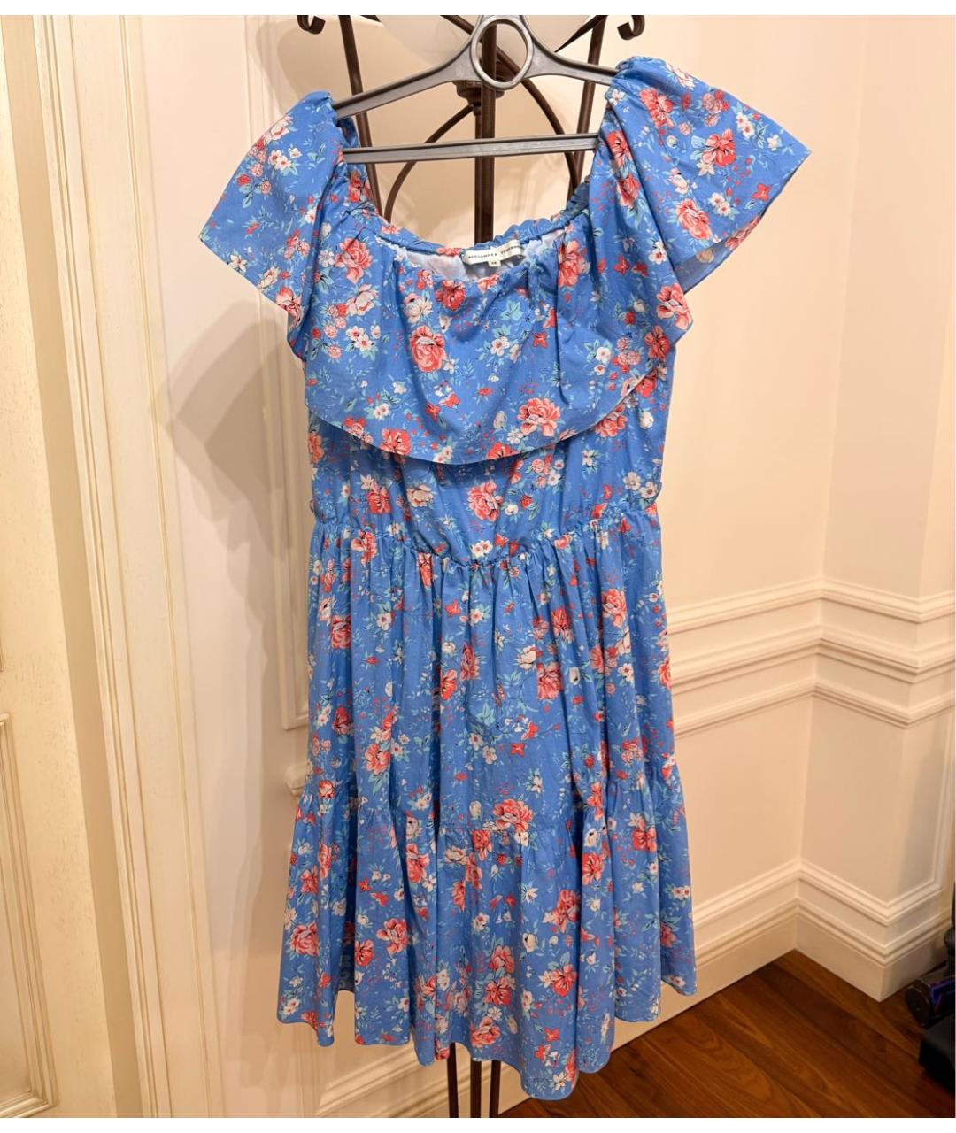 ALEXANDER TEREKHOV Голубой хлопковый сарафан, фото 8