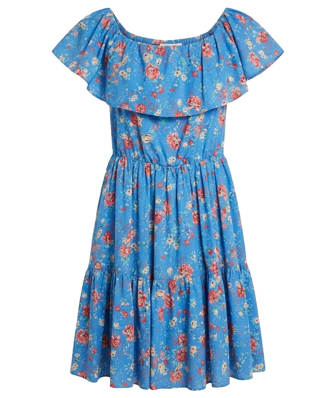 ALEXANDER TEREKHOV Голубой хлопковый сарафан, фото 1