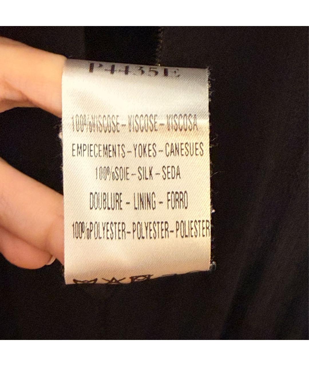 SANDRO Черный вискозный комбинезон, фото 6