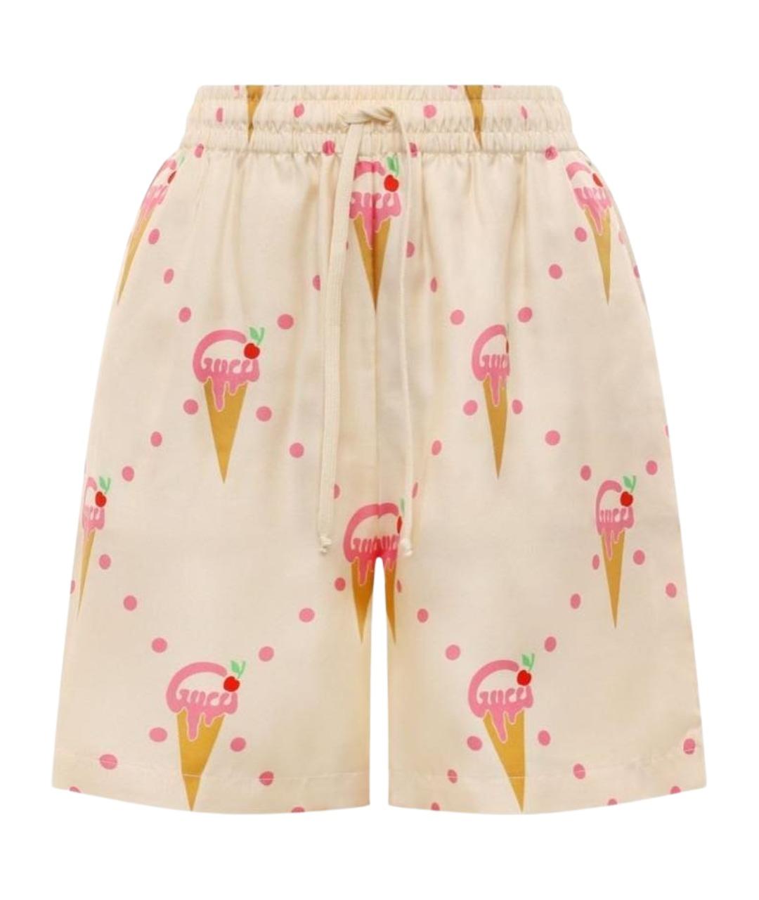 BALENCIAGA Шелковые шорты, фото 1