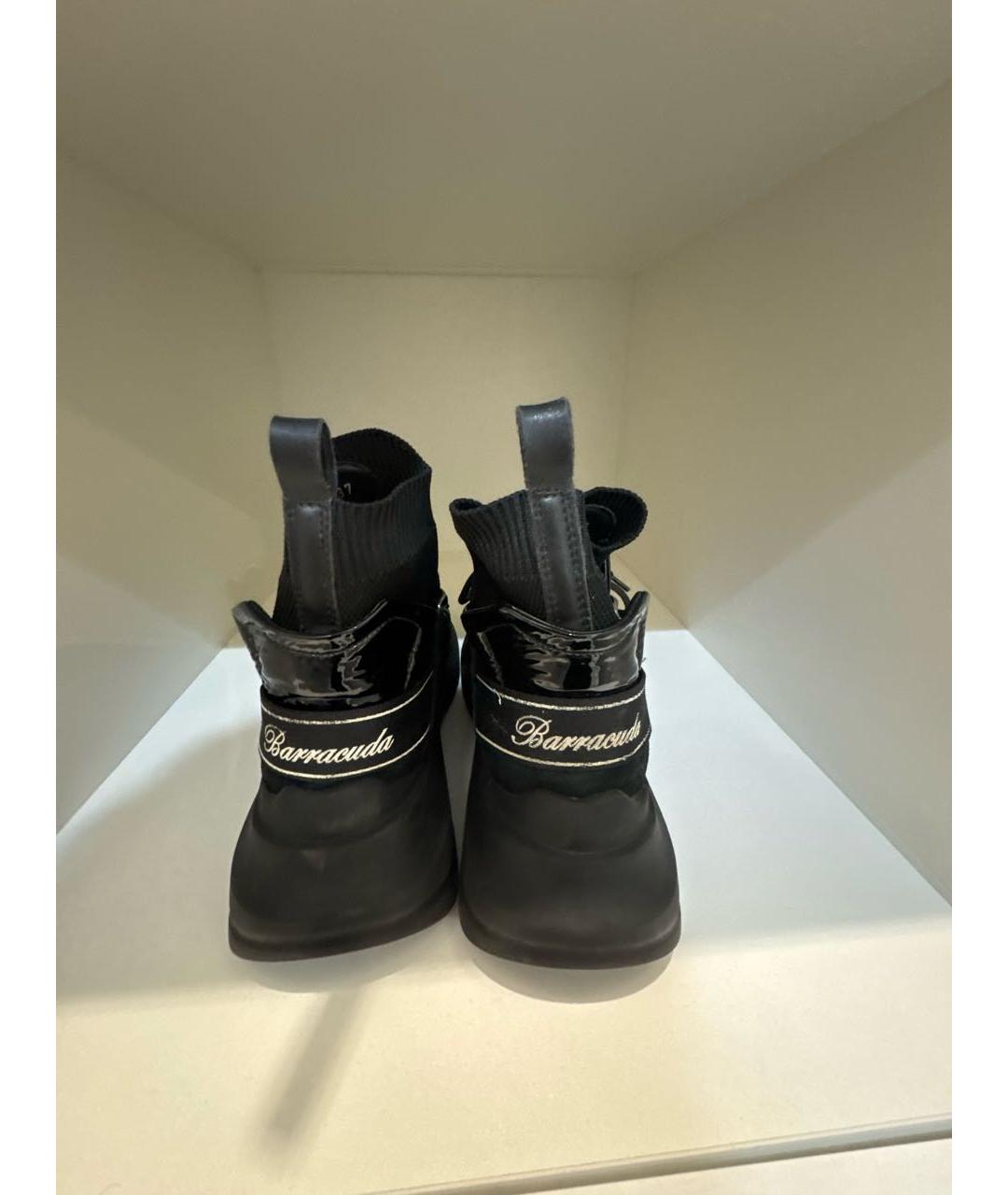 BARRACUDA Черные кроссовки, фото 4
