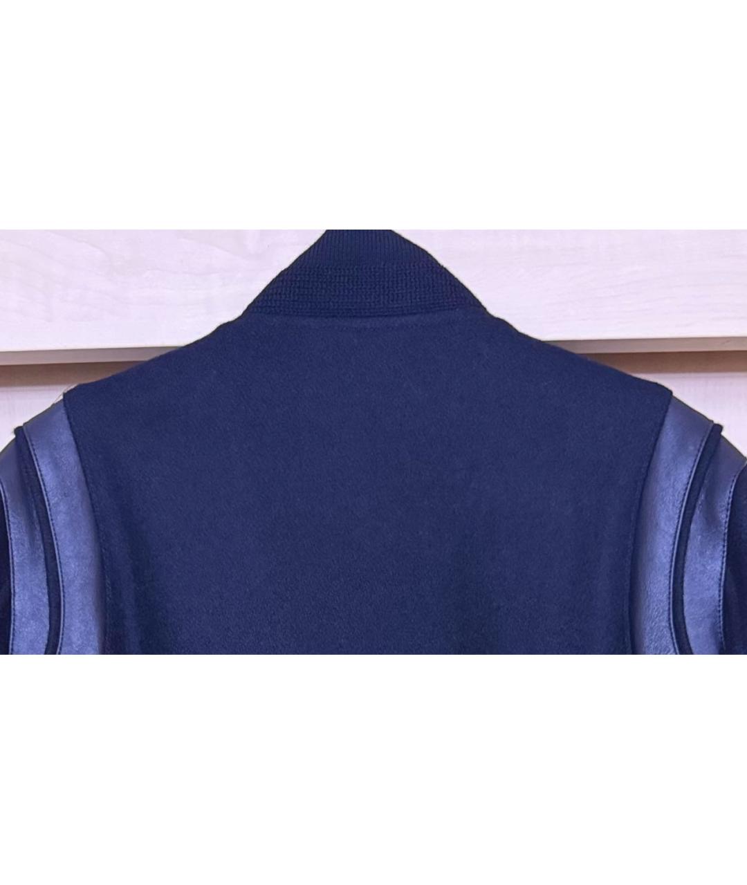 SAINT LAURENT Черная шерстяная куртка, фото 3