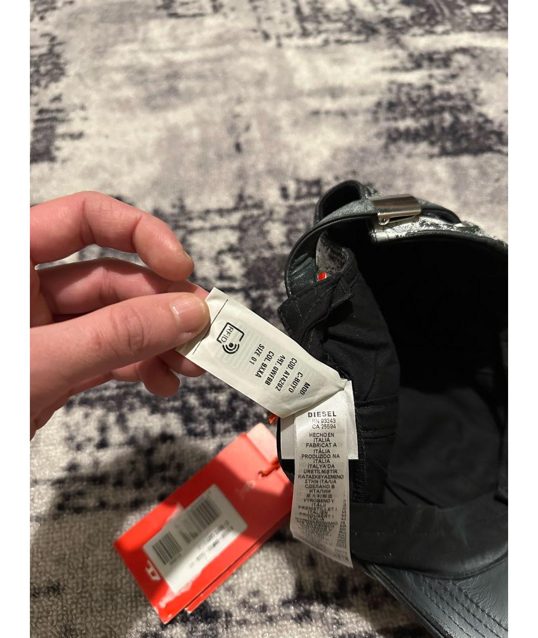 DIESEL Мульти кожаная кепка/бейсболка, фото 7