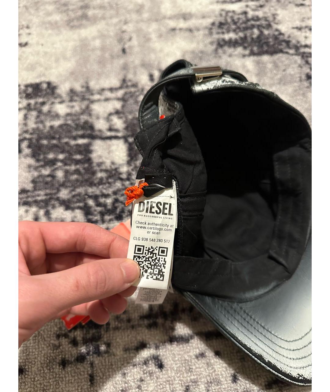 DIESEL Мульти кожаная кепка/бейсболка, фото 6