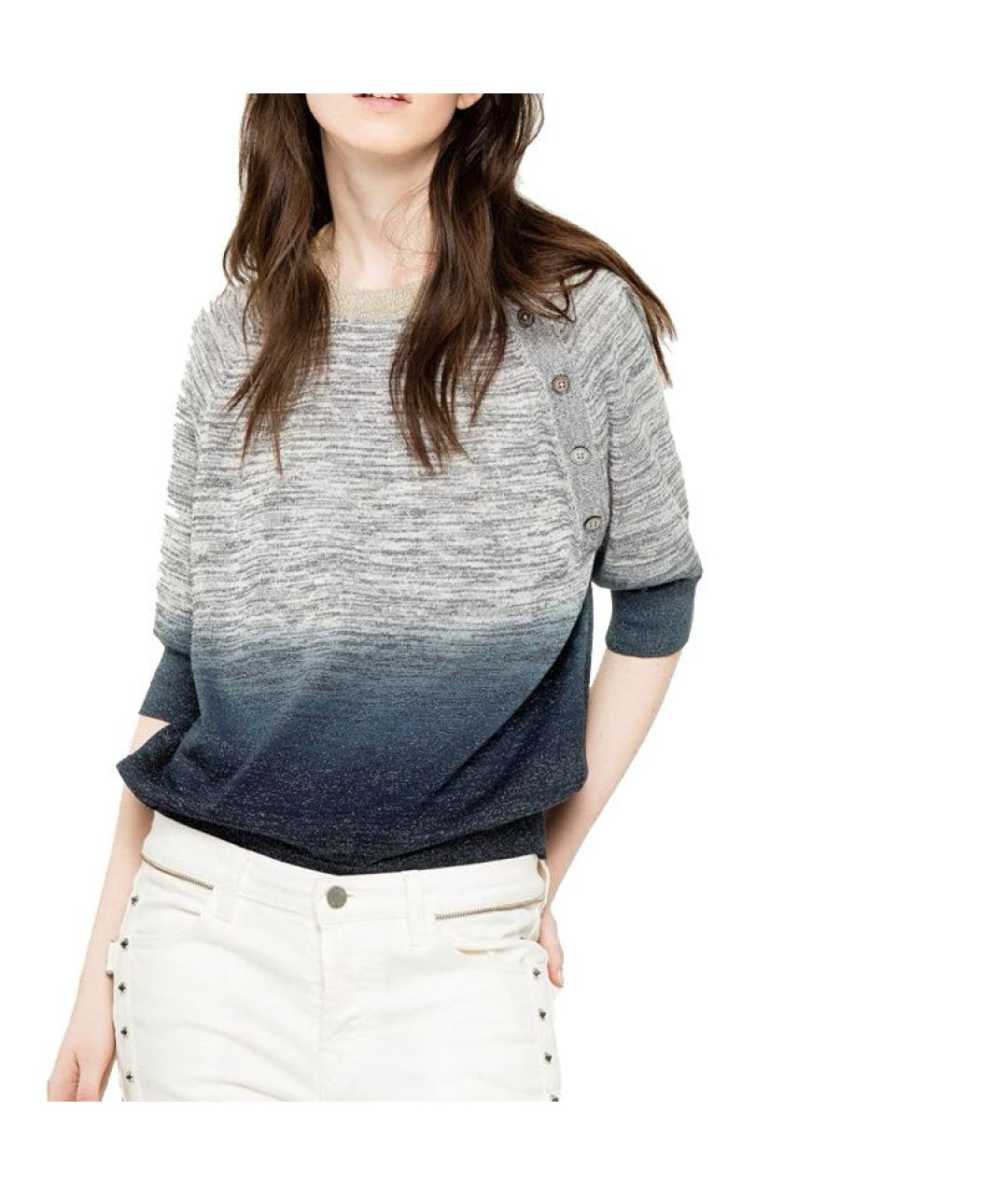 ZADIG & VOLTAIRE Мульти хлопковый джемпер / свитер, фото 7