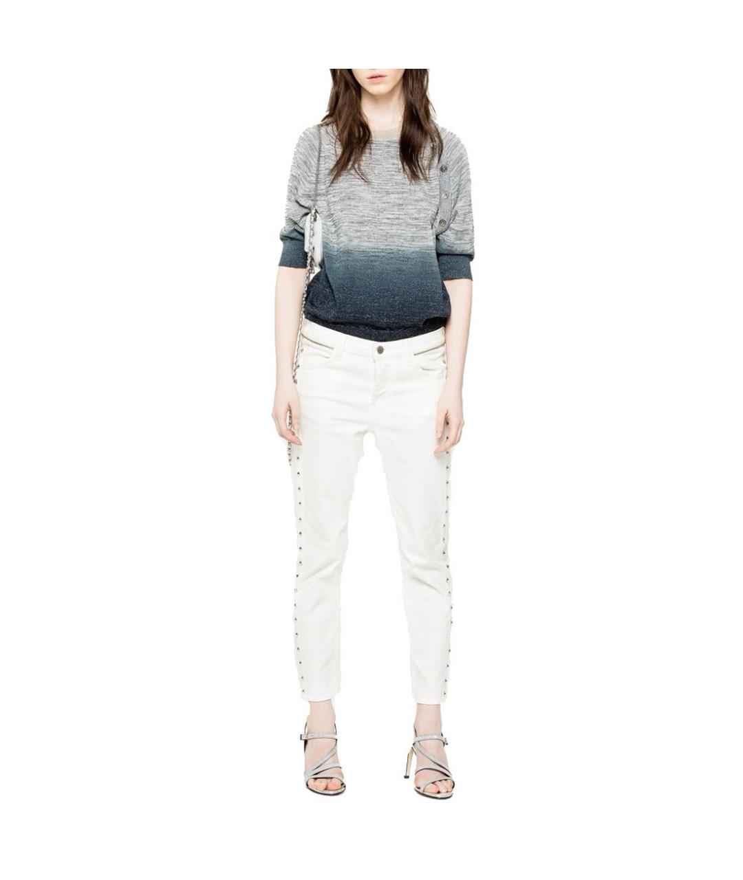 ZADIG & VOLTAIRE Мульти хлопковый джемпер / свитер, фото 6