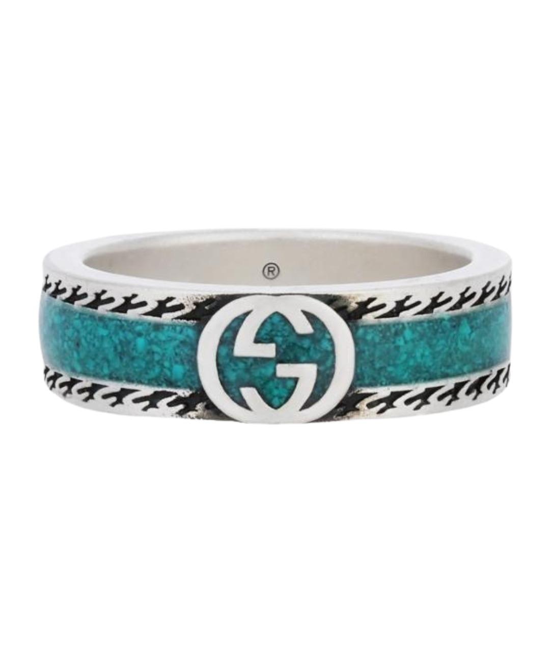 GUCCI Серебряное кольцо, фото 1