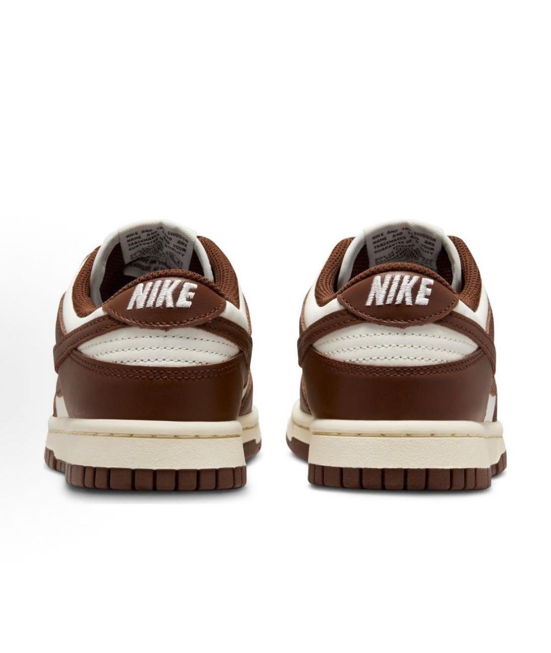 NIKE Коричневые кожаные кроссовки, фото 4