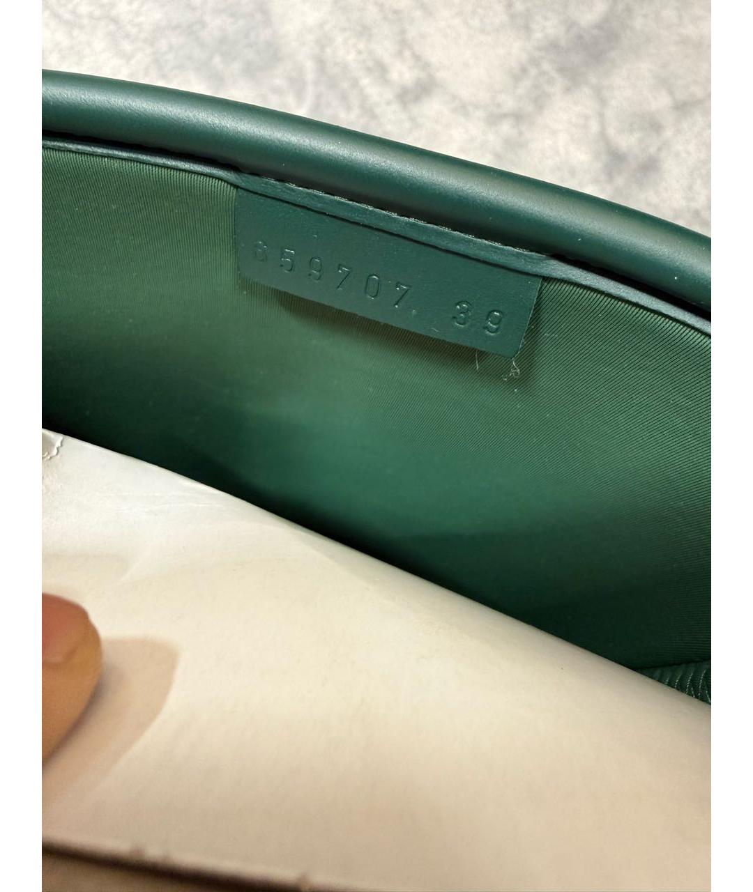 GUCCI Зеленые резиновые сапоги, фото 6