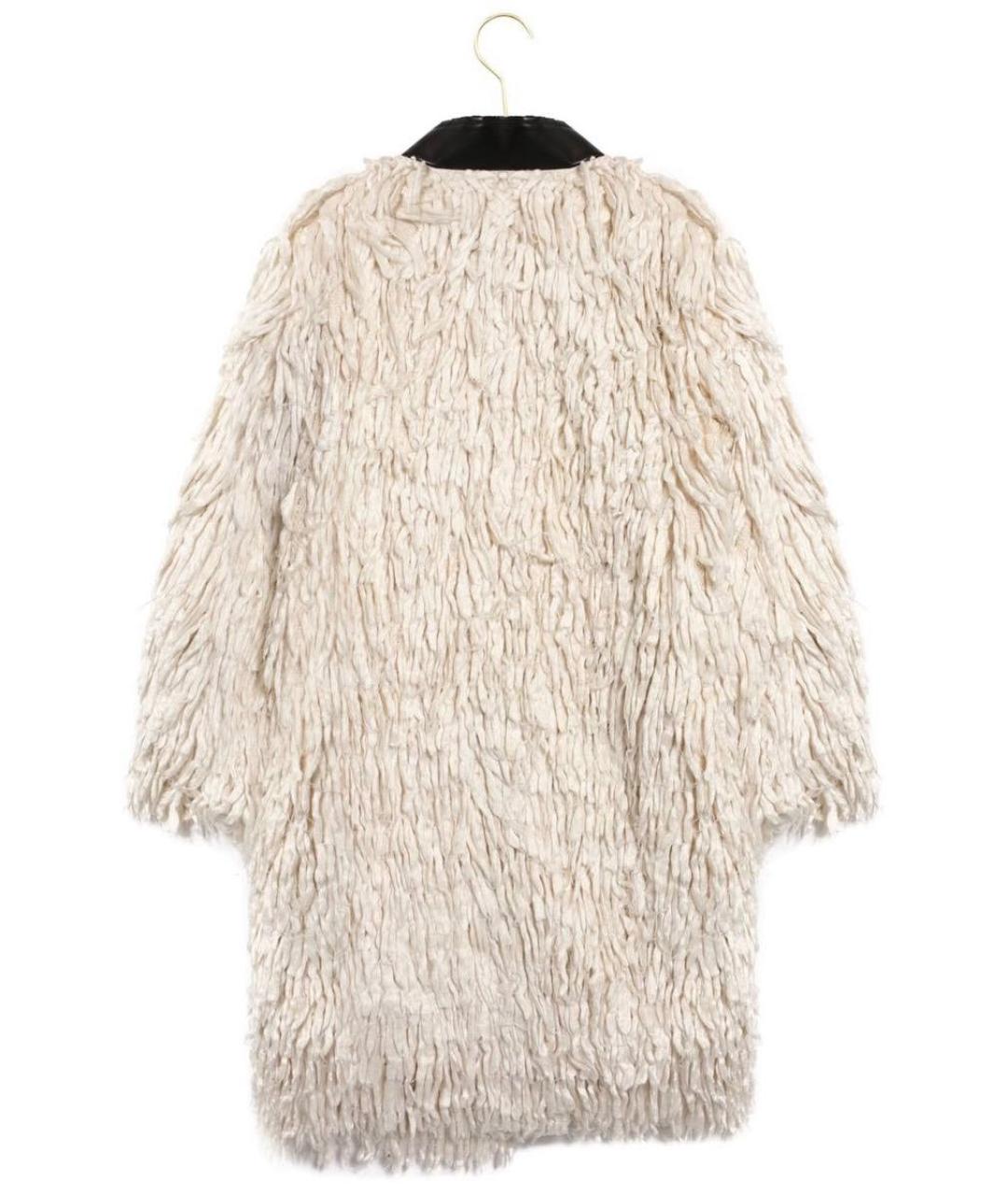 TOM FORD Белая кожаная шуба, фото 2