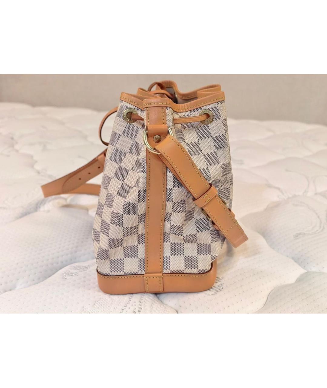 LOUIS VUITTON Белая сумка через плечо, фото 7