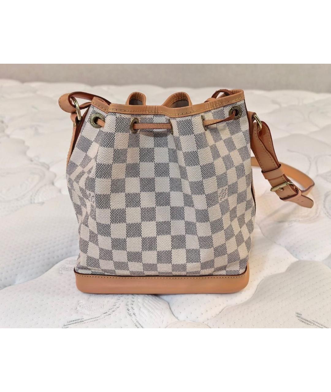 LOUIS VUITTON Белая сумка через плечо, фото 9