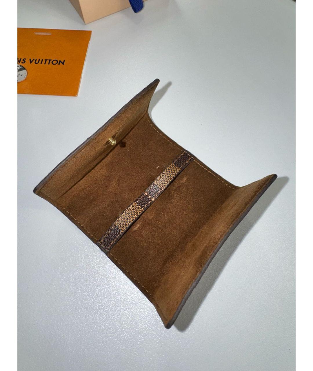 LOUIS VUITTON Серебряные серебряные запонки, фото 6