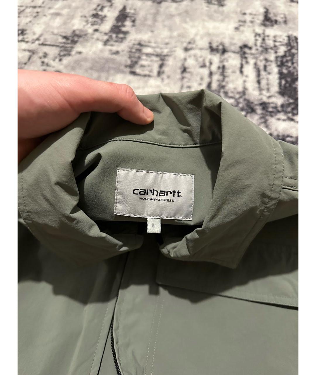 CARHARTT WIP Зеленая кэжуал рубашка, фото 6