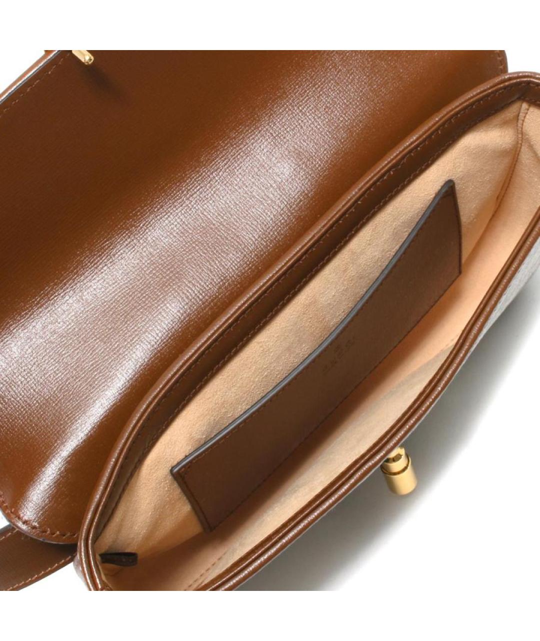 GUCCI Коричневая поясная сумка, фото 5