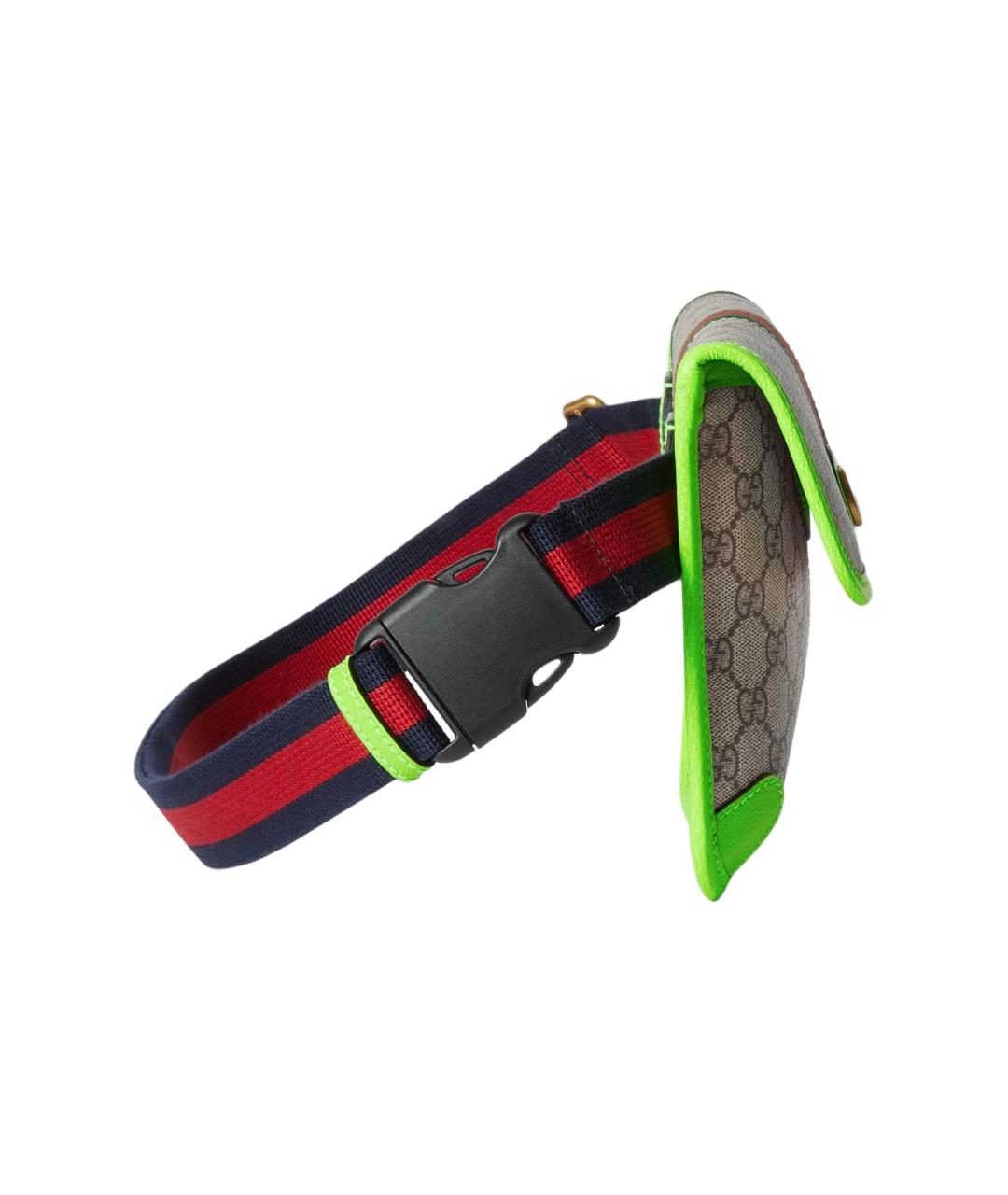 GUCCI Бежевая поясная сумка, фото 3