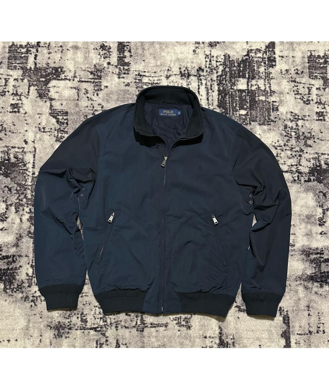 POLO RALPH LAUREN Темно-синяя полиэстеровая куртка, фото 9