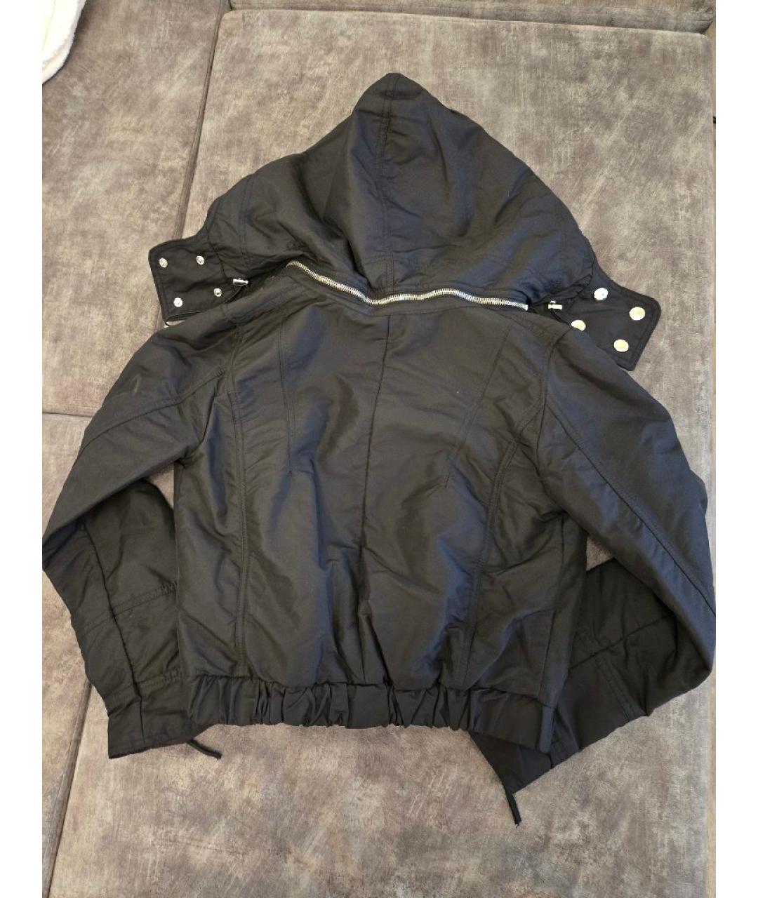 DOLCE&GABBANA Черная полиамидовая куртка, фото 2