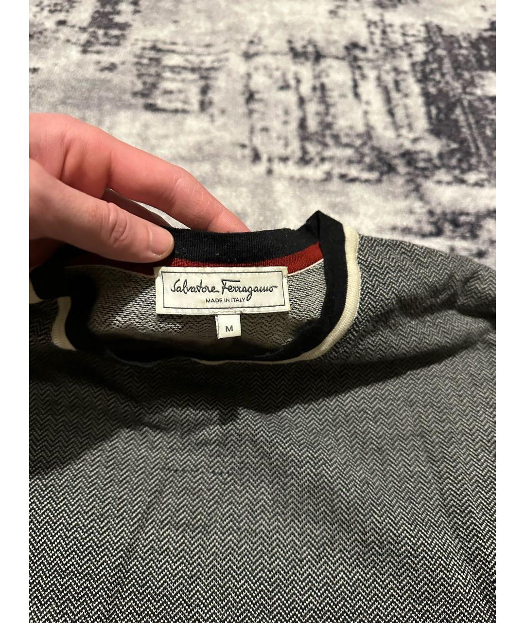 FERRAGAMO Мульти шерстяной джемпер / свитер, фото 4