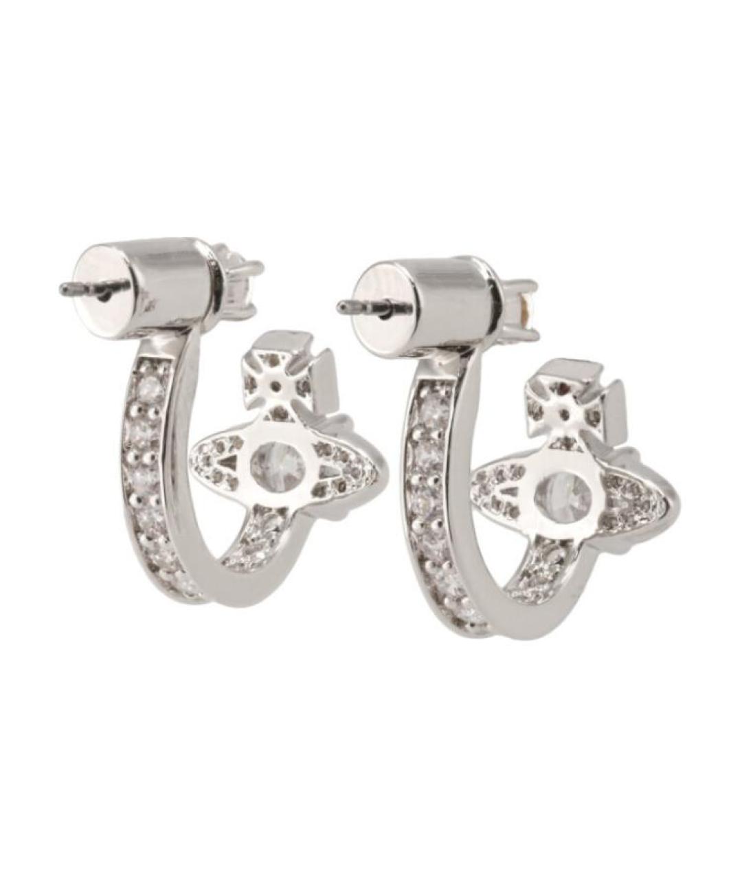 VIVIENNE WESTWOOD Серебряные латунные серьги, фото 5