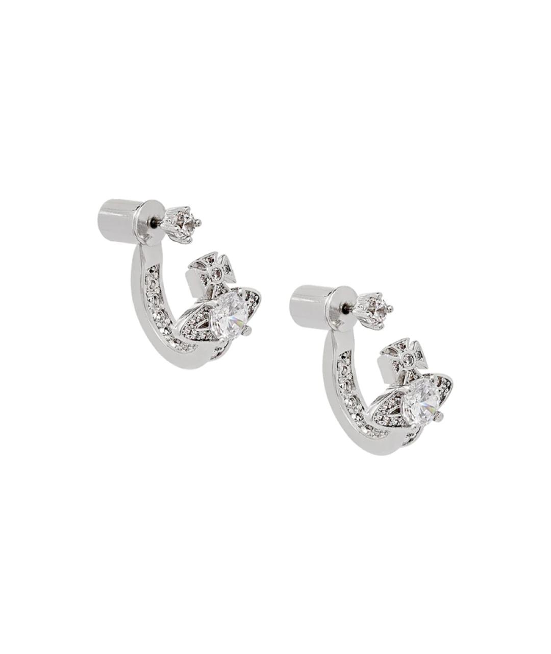 VIVIENNE WESTWOOD Серебряные латунные серьги, фото 6