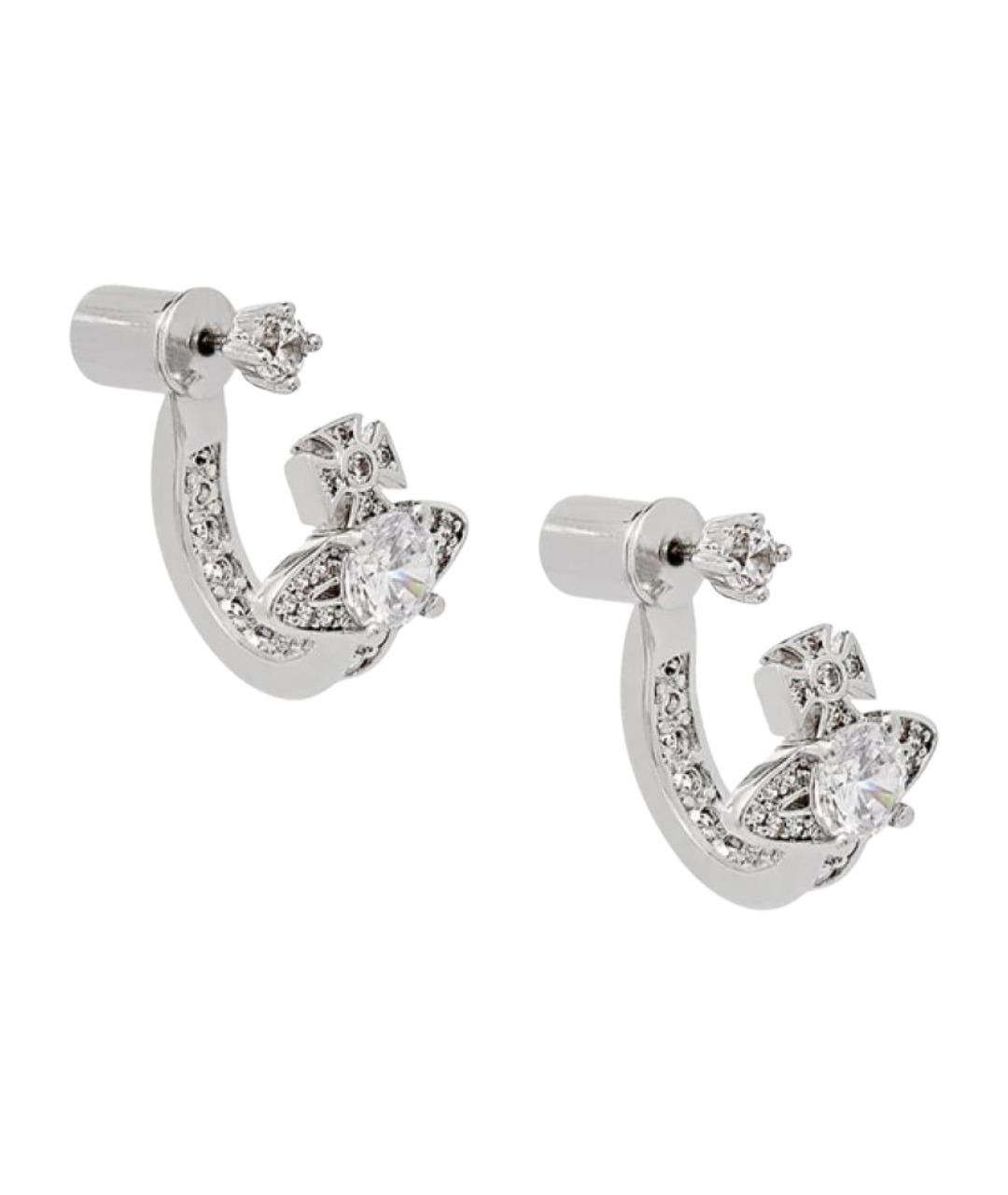 VIVIENNE WESTWOOD Серебряные латунные серьги, фото 1