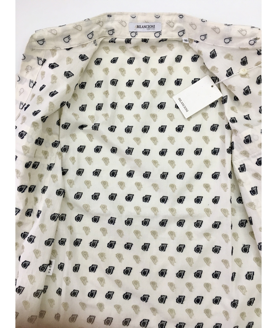 BILANCIONI Мульти хлопковая кэжуал рубашка, фото 3