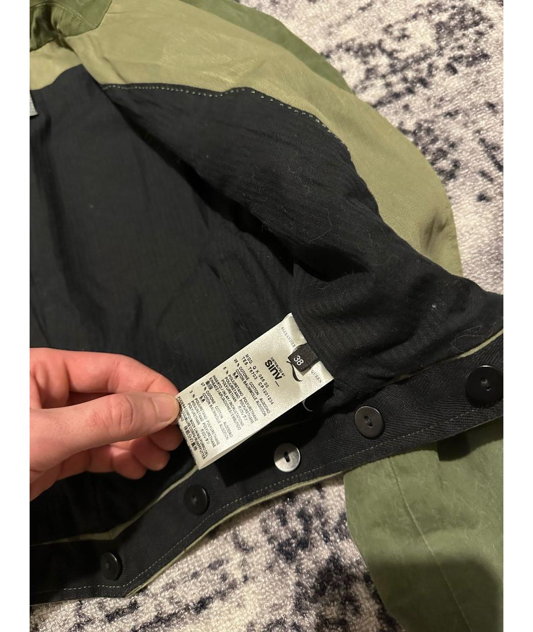 ALEXANDER MCQUEEN Мульти хлопковый жакет/пиджак, фото 6