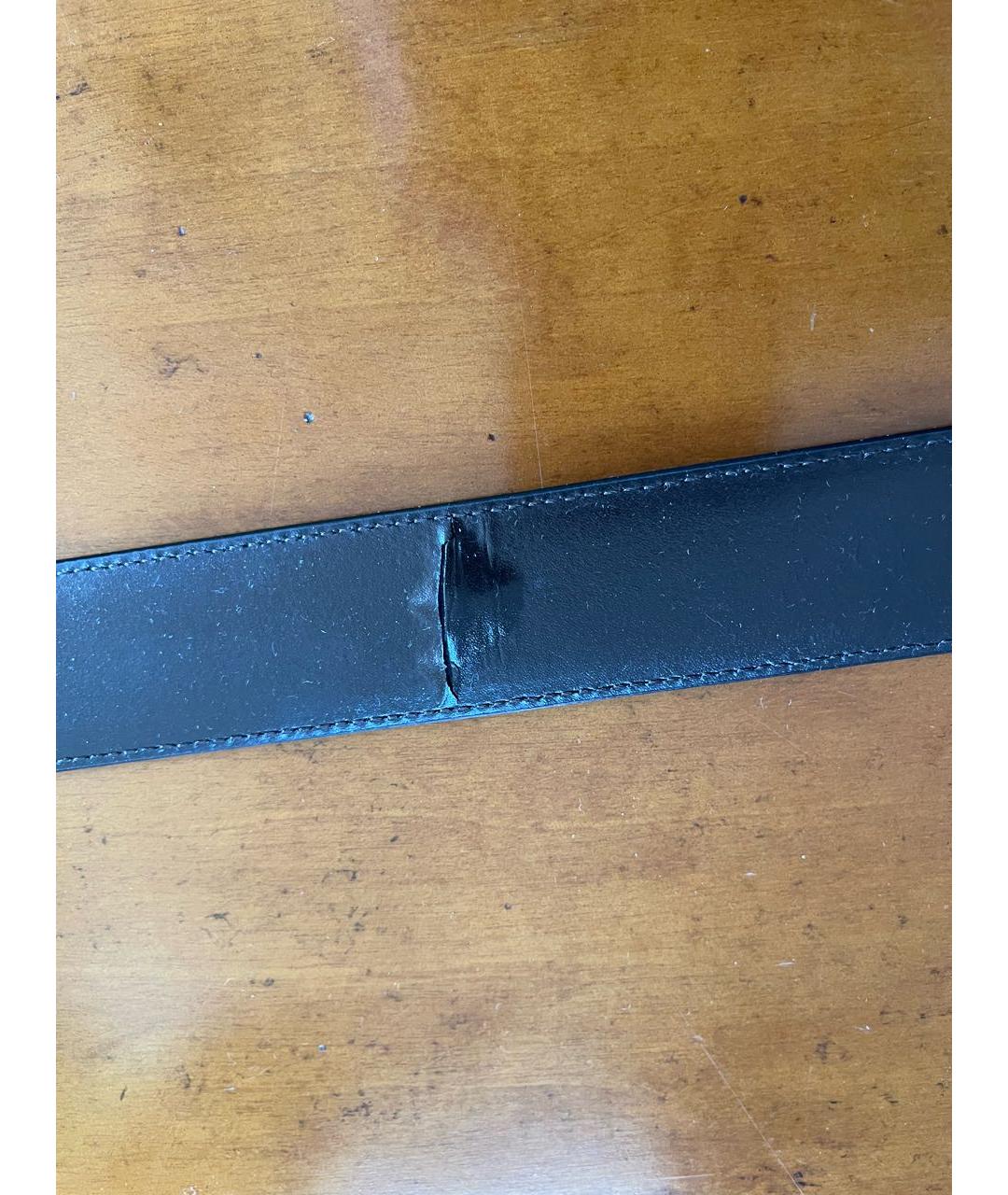 PAL ZILERI Черный кожаный ремень, фото 7