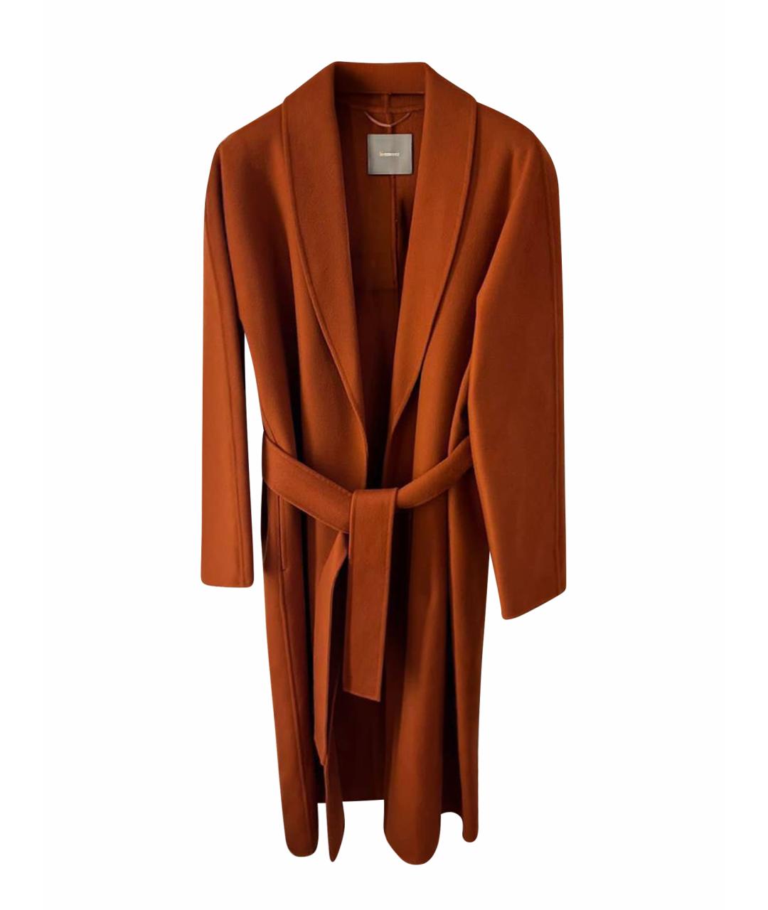 12 STOREEZ Коричневое шерстяное пальто, фото 1