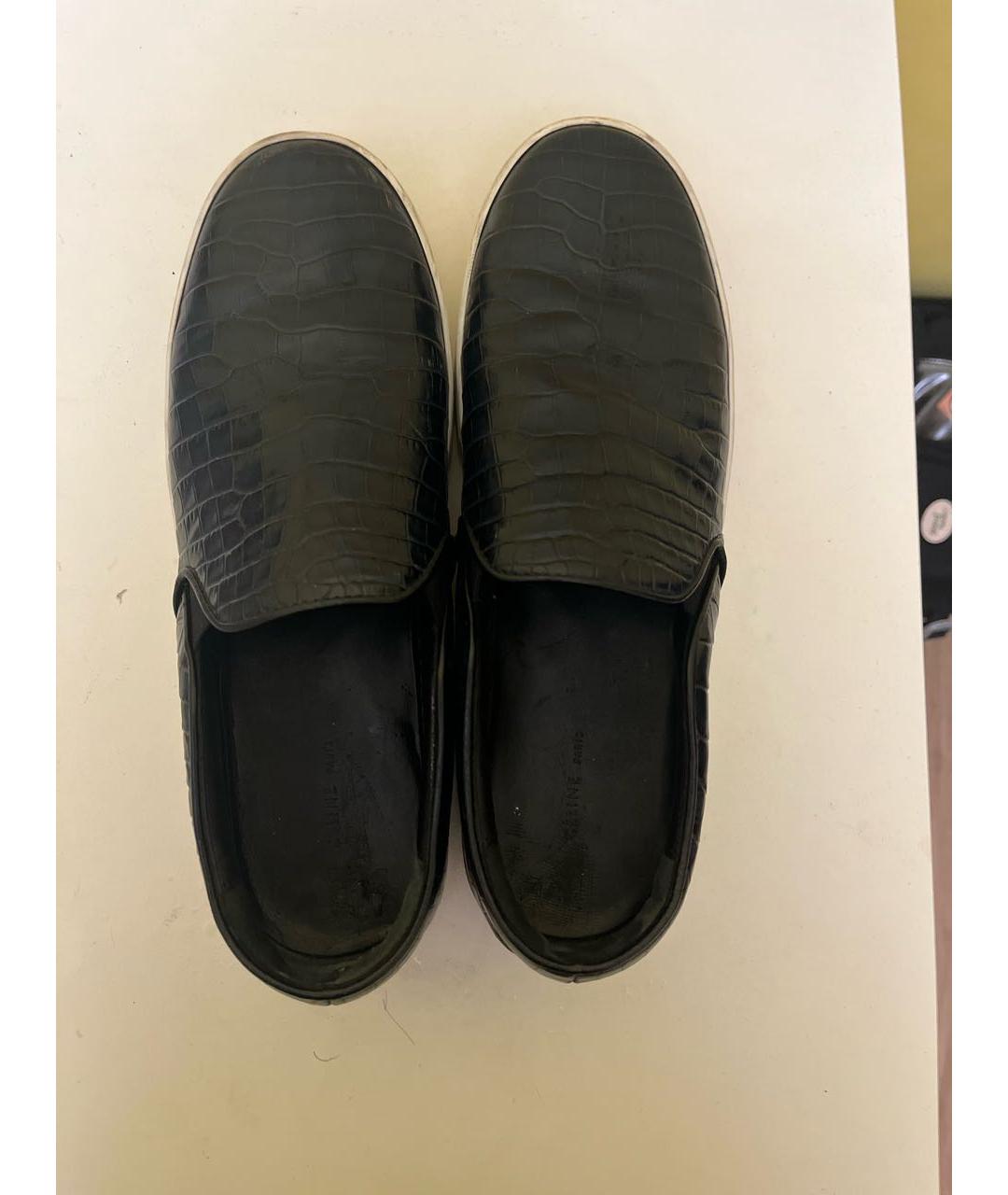 CELINE Синие слипоны из лакированной кожи, фото 3